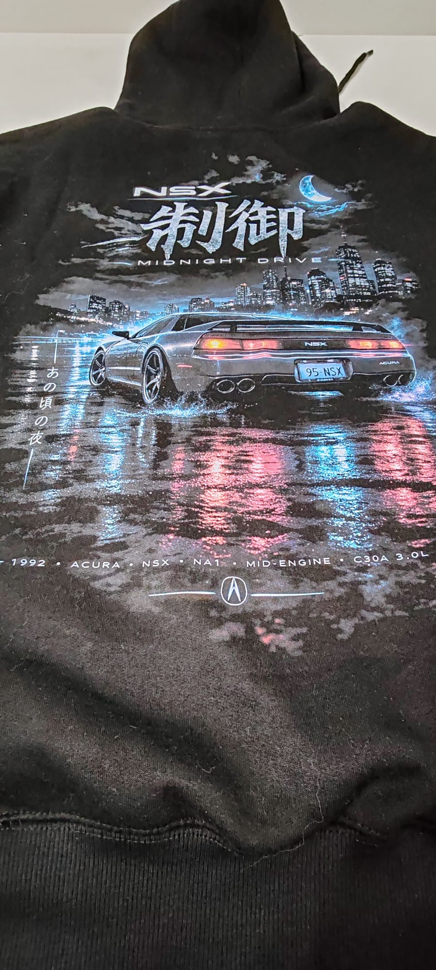 Echelon NSX Black Hoodie