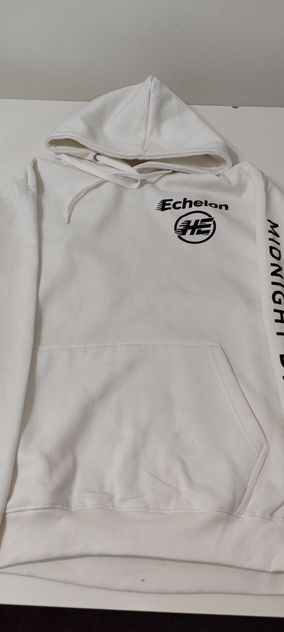 Echelon Skyline White Hoodie