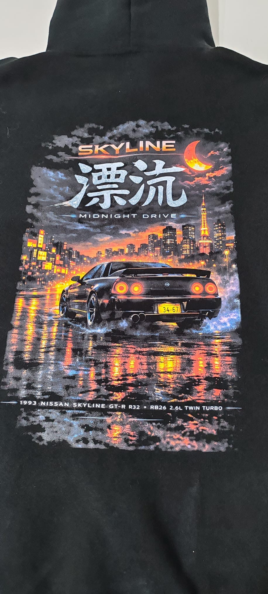 Echelon Skyline Black Hoodie