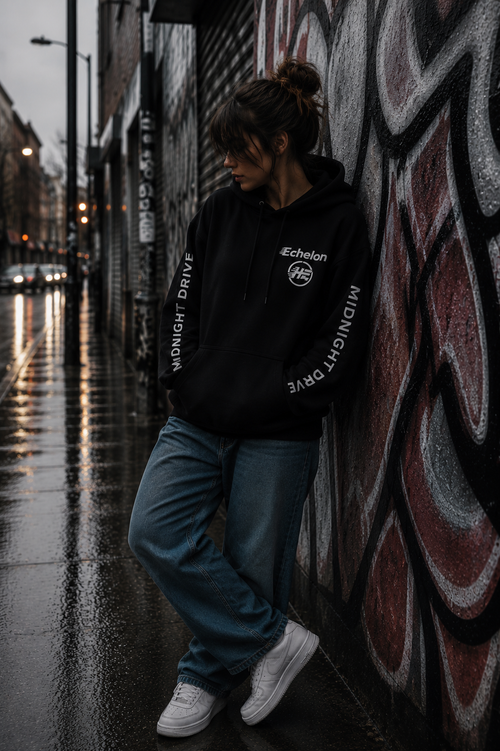 Echelon NSX Black Hoodie