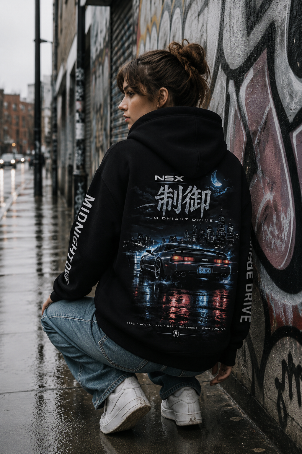Echelon NSX Black Hoodie