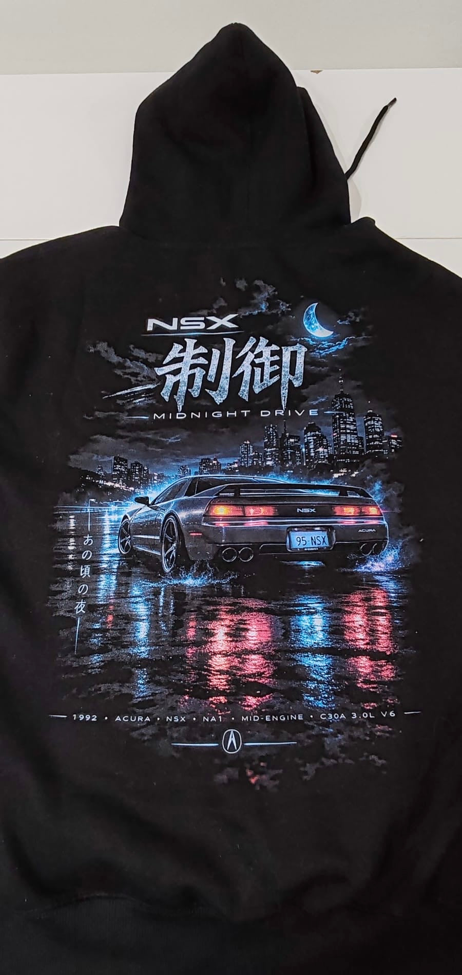 Echelon NSX Black Hoodie