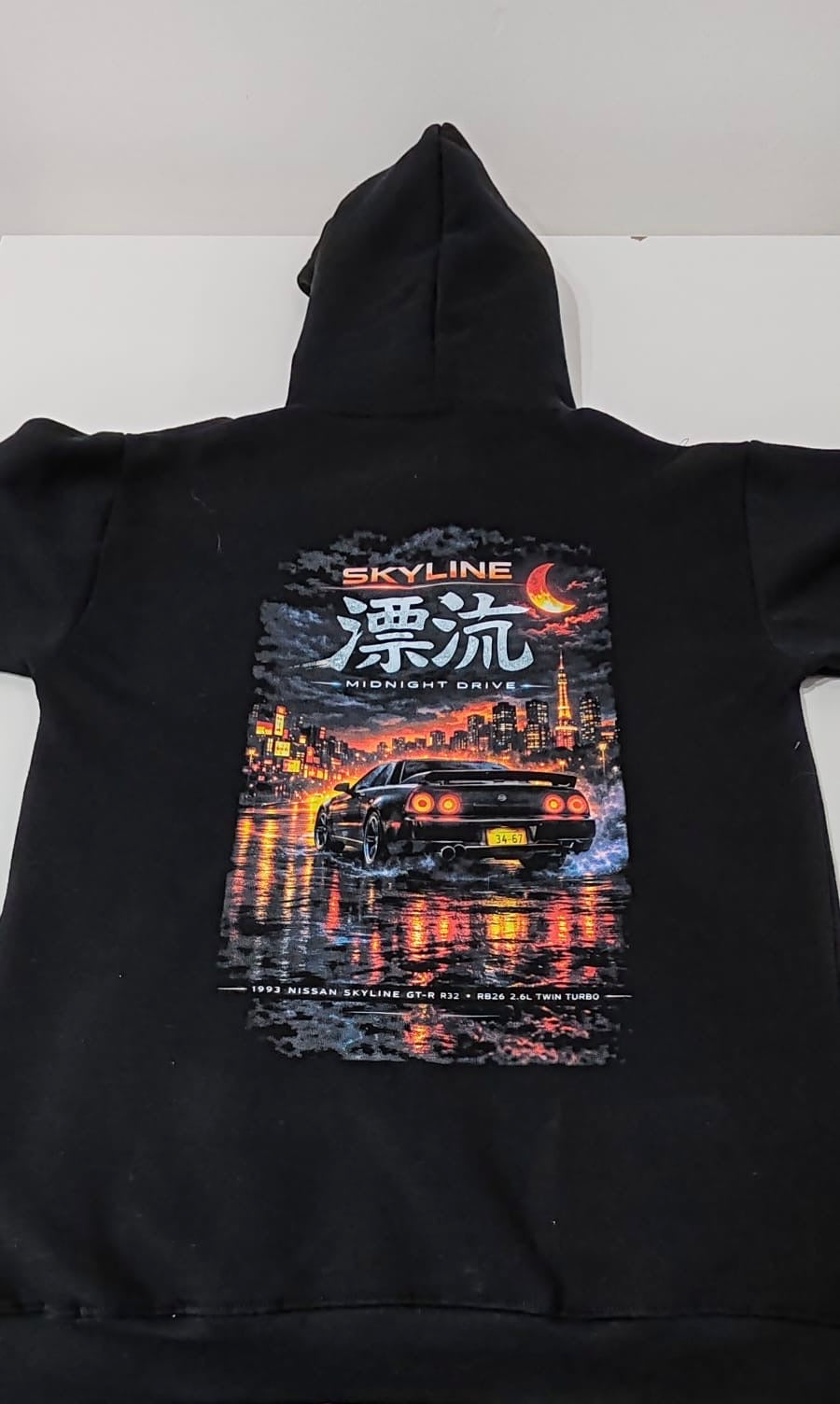 Echelon Skyline Black Hoodie