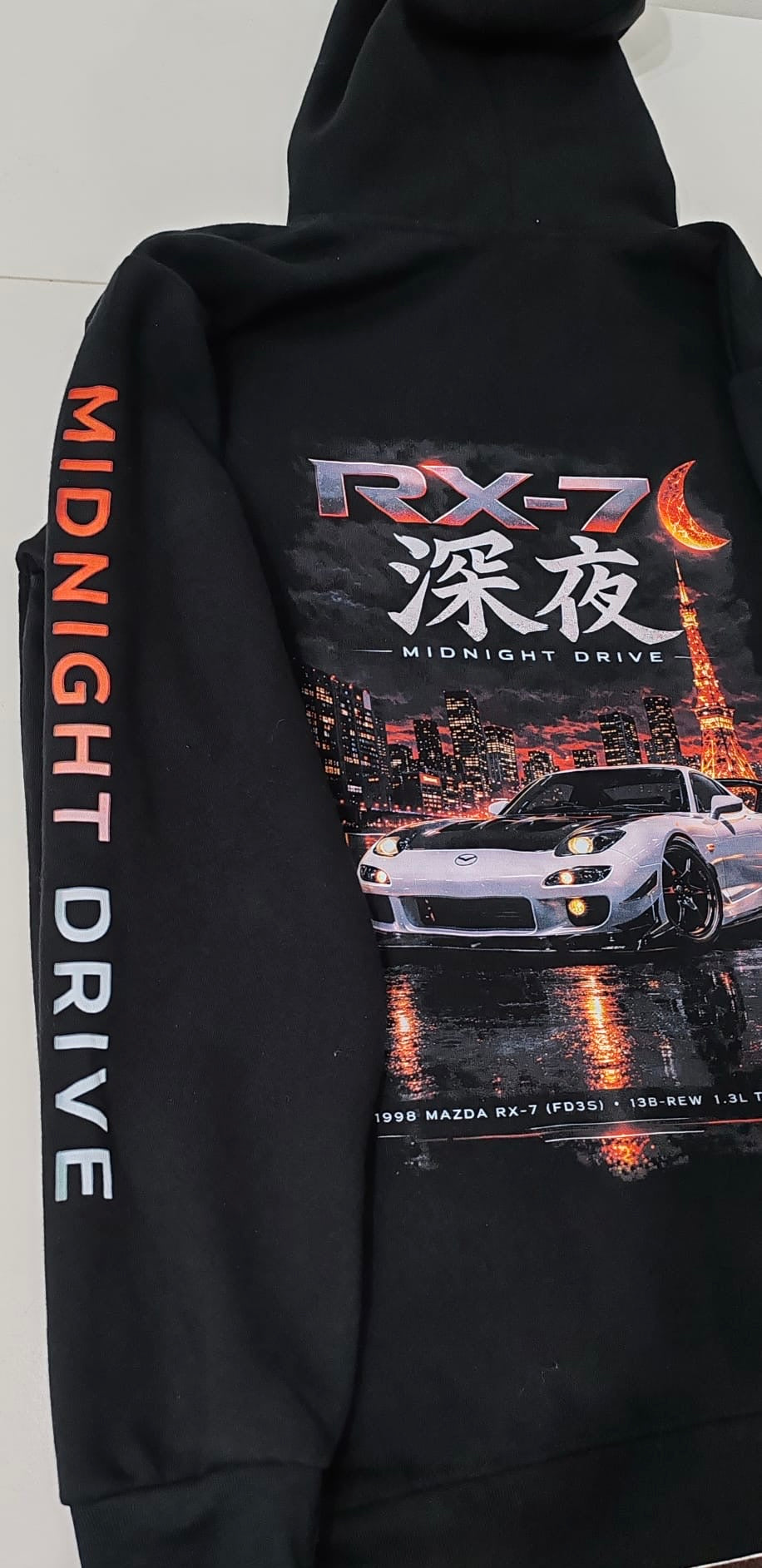 Echelon RX-7 Black Hoodie