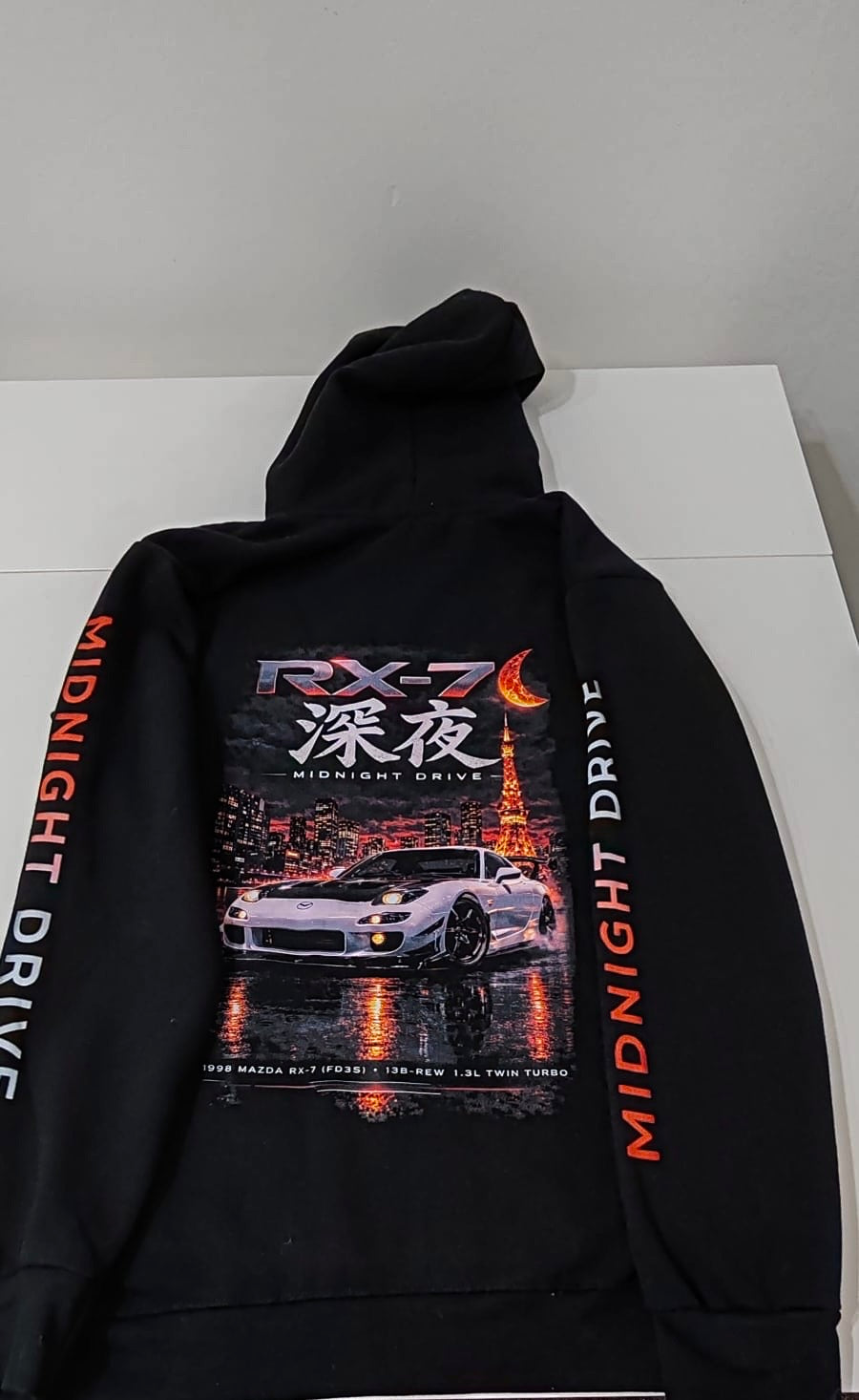 Echelon RX-7 Black Hoodie