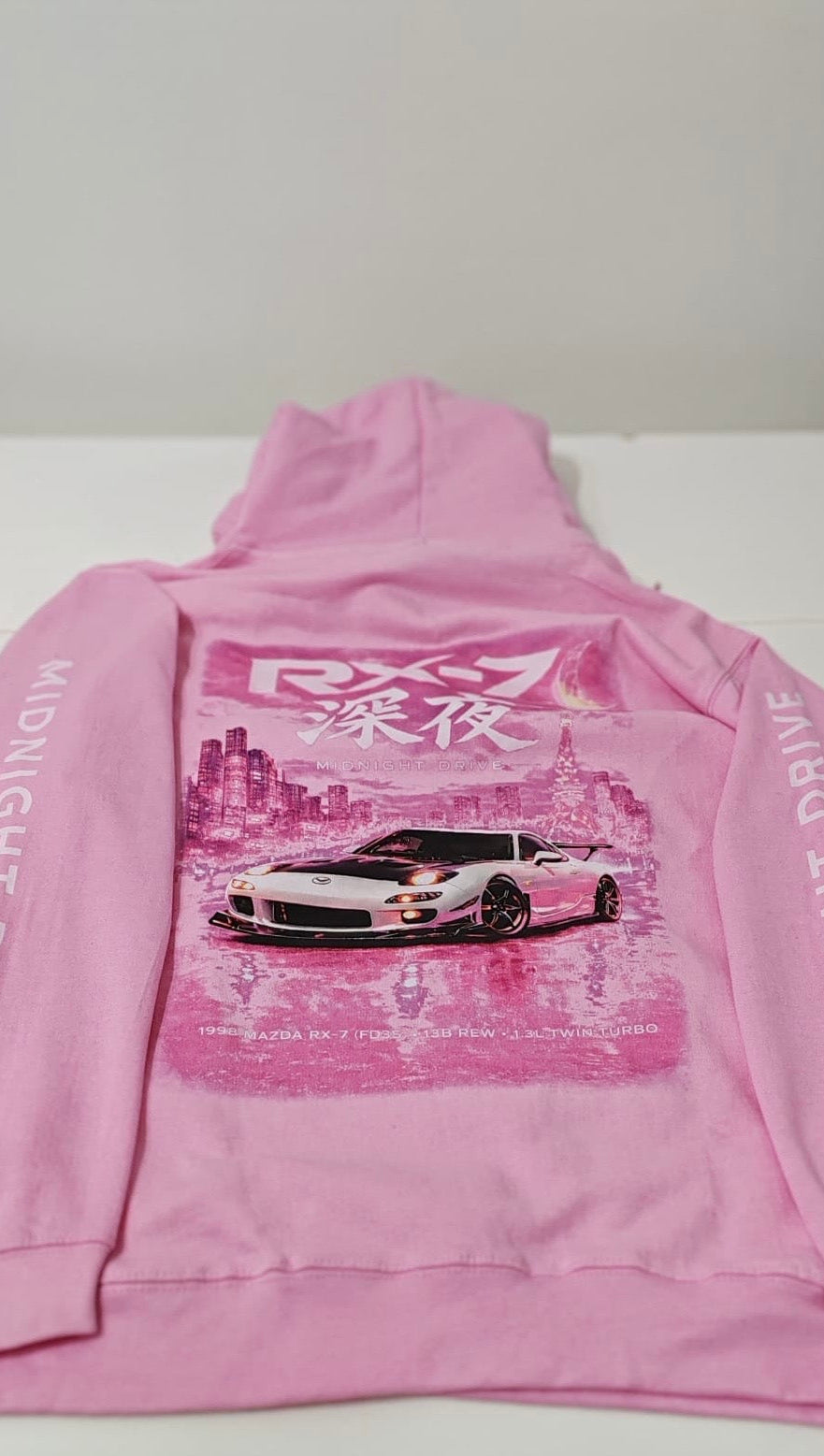 Echelon RX-7 Pink Hoodie