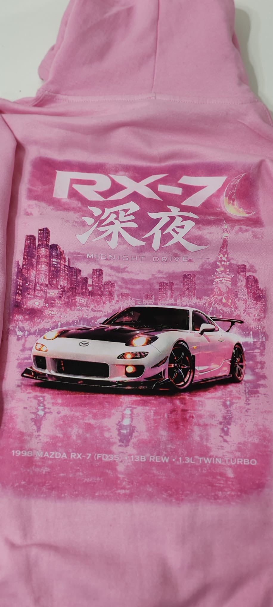 Echelon RX-7 Pink Hoodie