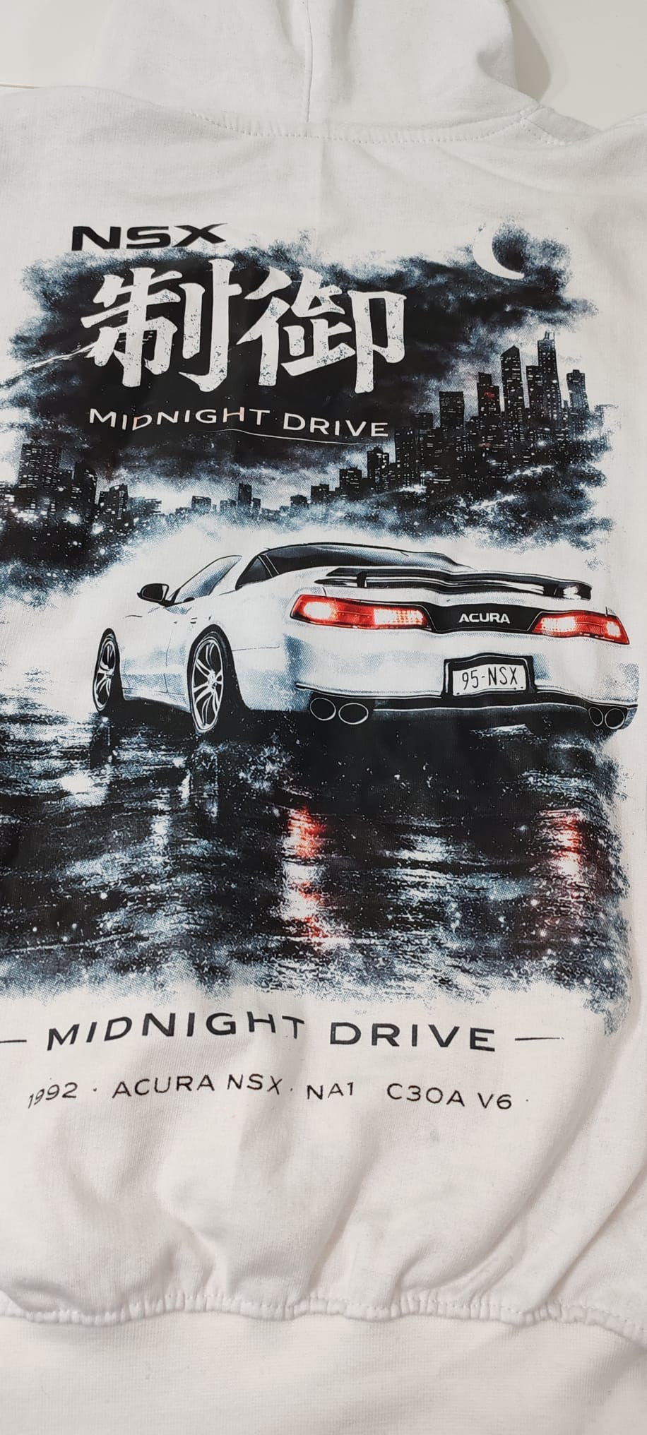 Echelon NSX White Hoodie