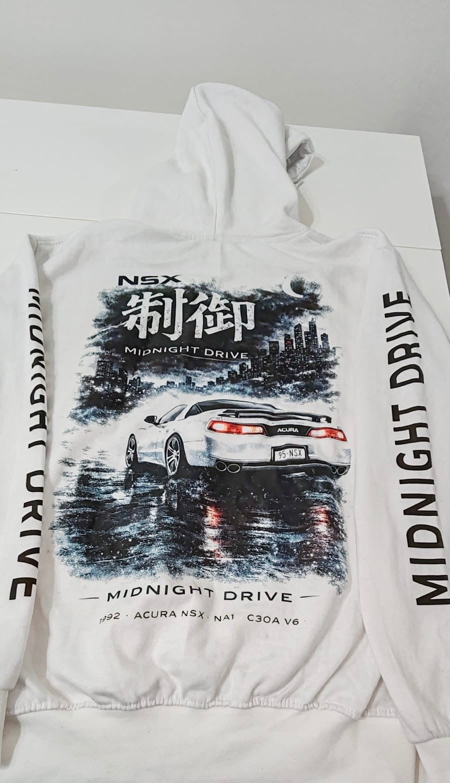 Echelon NSX White Hoodie